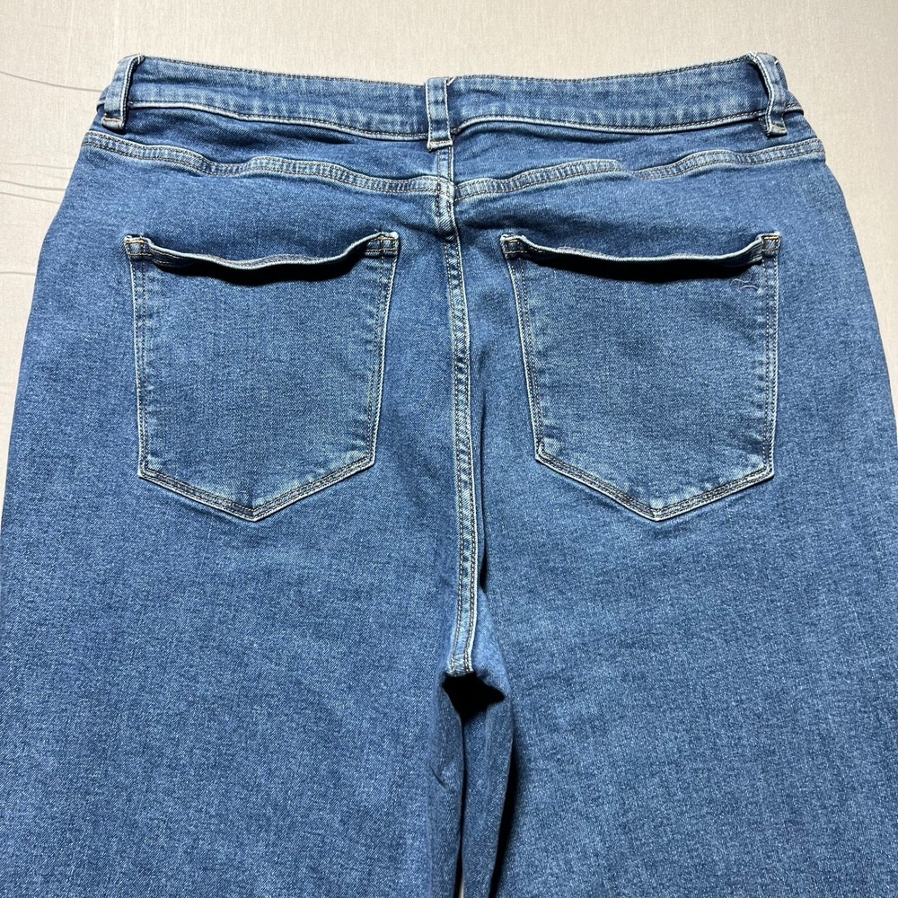 DL1961 Womens Blue Denim High Rise Vintage 31 Patti Straight Jeans Plus Size 16W - Picture 3 of 16